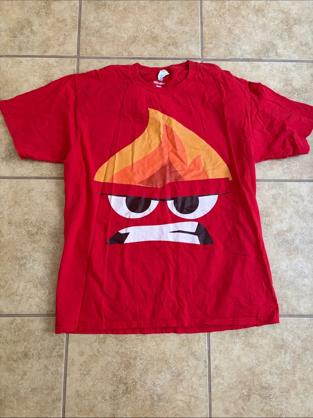 Disney Anger Face t-shirt from Inside Out